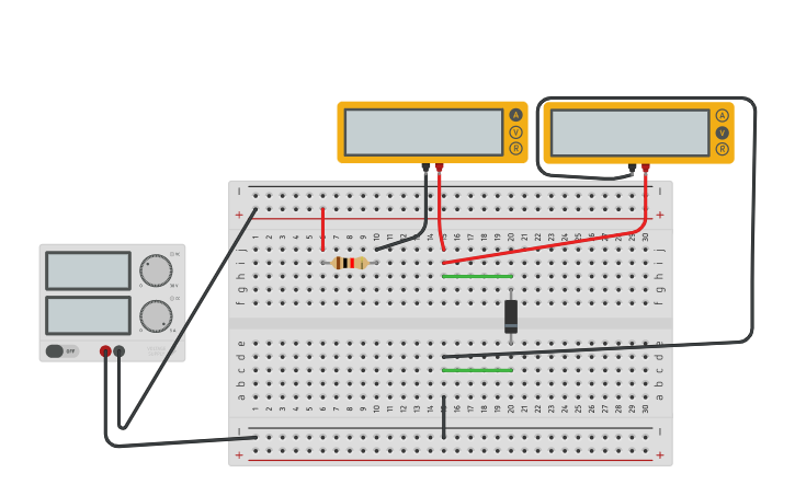 circuito del diodo zener