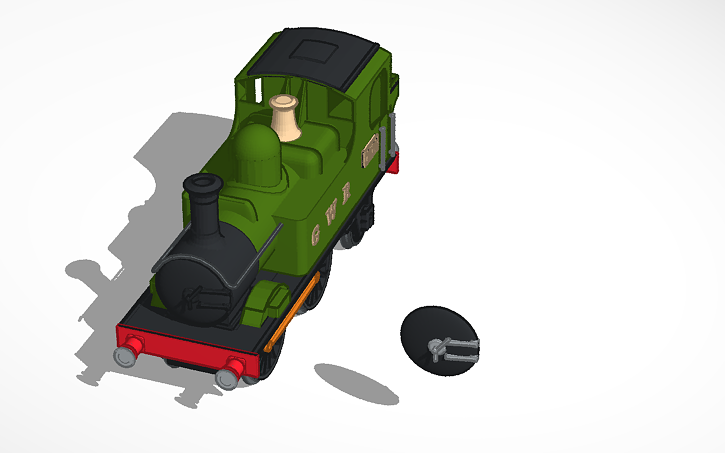 Gwr 14xx Class Tank Engine Tinkercad