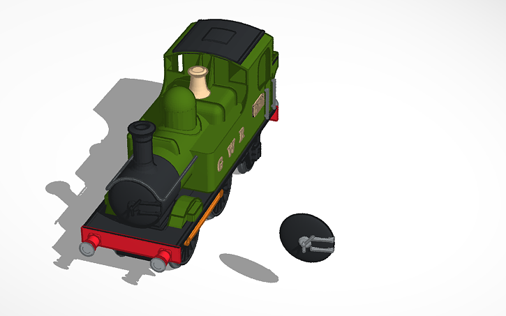 Gwr 14xx Class Tank Engine Tinkercad Gwr 14xx Class Tank Engine Tinkercad