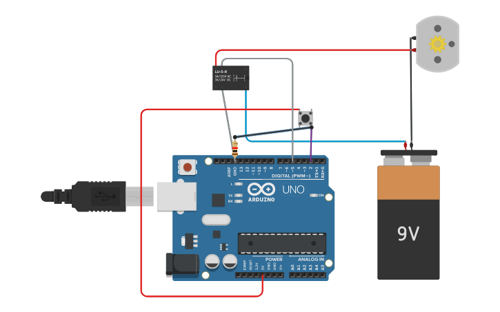 Circuit design E4B Quinga Arduino 7 | Tinkercad