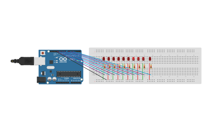 Circuit design Arduino İle Karaşimşek Uygulaması - Tinkercad