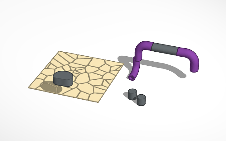 3D design seaperch - Tinkercad