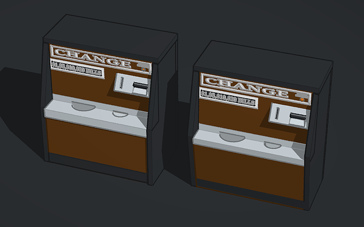 3D design change machine - Tinkercad