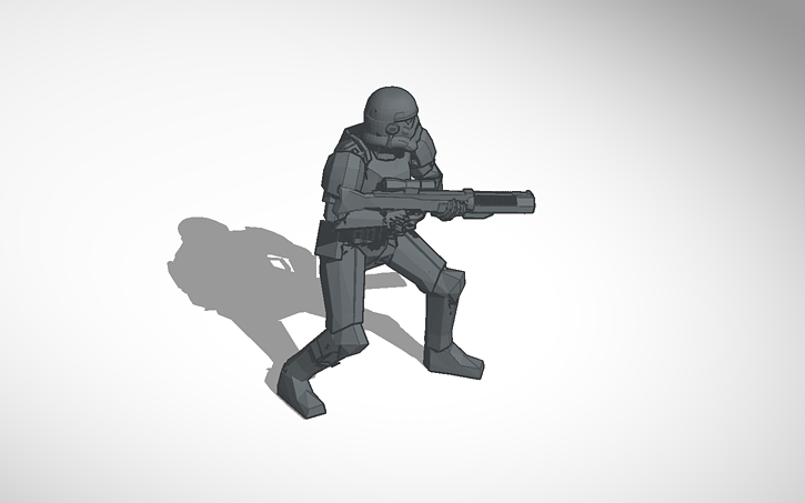 3D design Star Wars shadow Trooper | Tinkercad