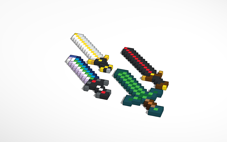 minecraft swords