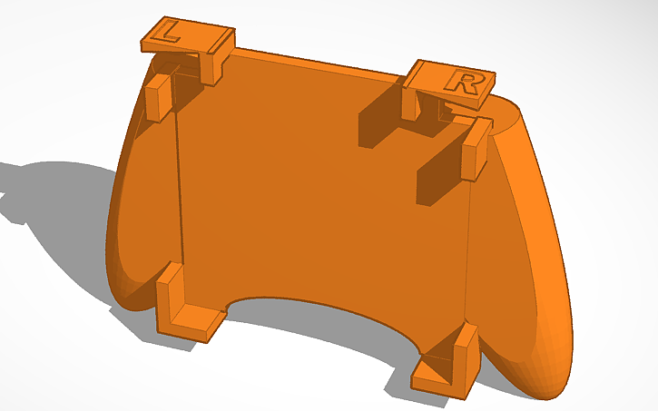 3D design GBA SP Grip by AlexHPG | Tinkercad