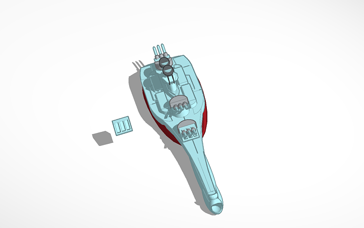 3d Design Copy Of Space Battleship Tinkercad 8174