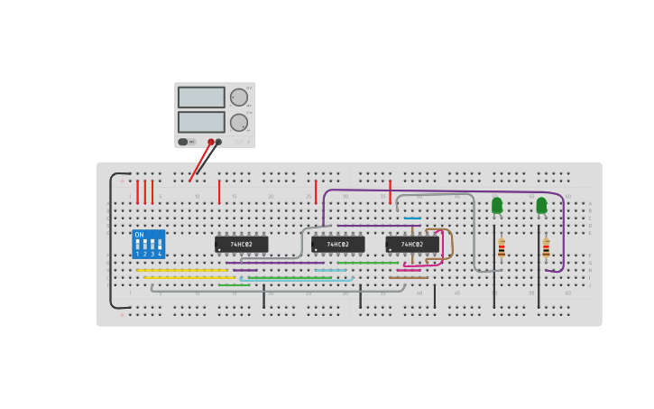 Full Subtractor Using Nor Circuit design Full subtractor using nor gates only | Tinkercad