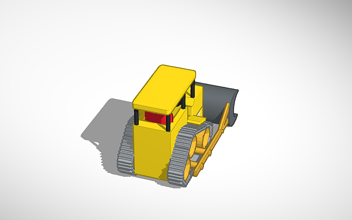 3D design killdozer - Tinkercad
