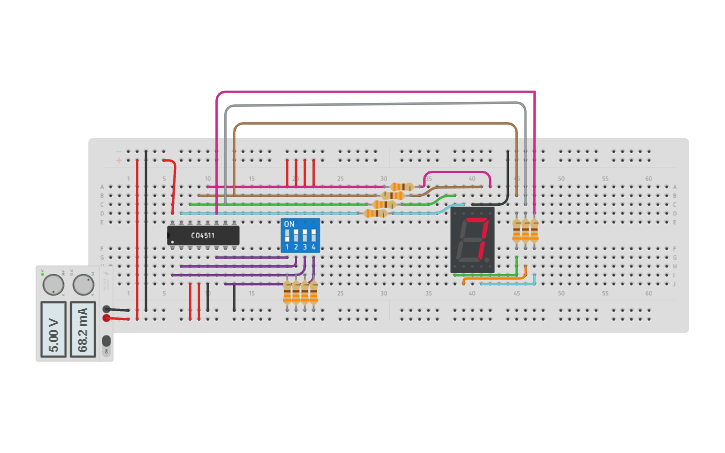 Circuit design lab 10 - Tinkercad