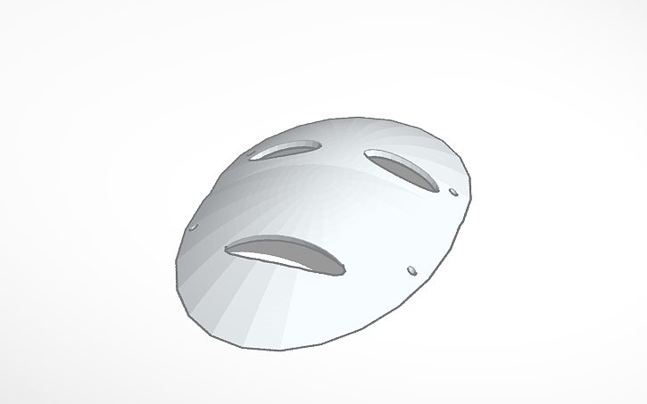 3D design Mask - Tinkercad