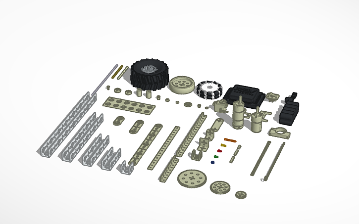 3D design FTC Parts - Tinkercad