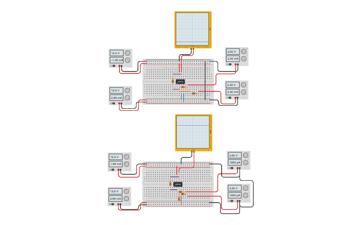 Circuit Design Op Amp Adder summing And Subtractor Circuit Using 741 