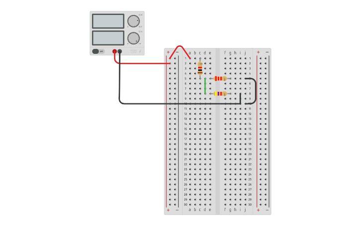 Circuit design Exercicio 2C - Matheus Giuliano | Tinkercad