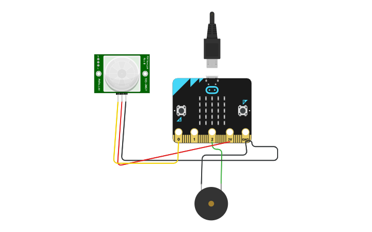 Circuit design SENSOR | Tinkercad