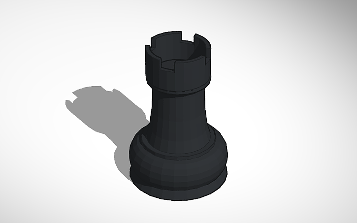 Solidworks Rook Design 3D design Rook - Tinkercad