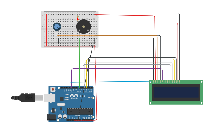 Circuit design sound sensor q3 - Tinkercad