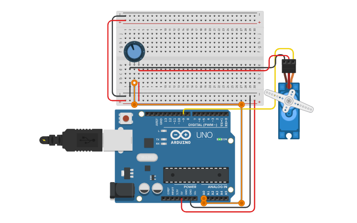 Circuit design Experiment #5D | Tinkercad