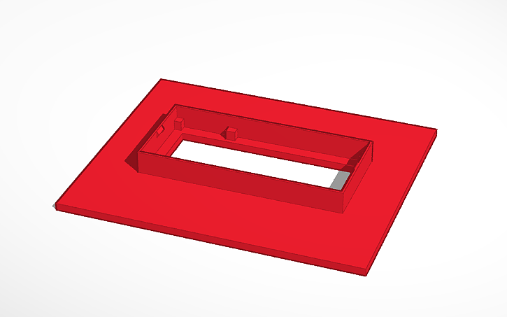 Box Lcd Pattern 3D design lcd screen box - Tinkercad