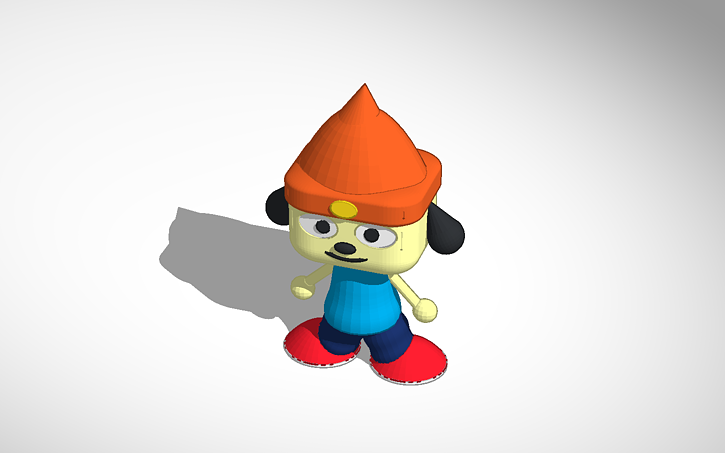 3D design PaRappa The Rapper! - Tinkercad