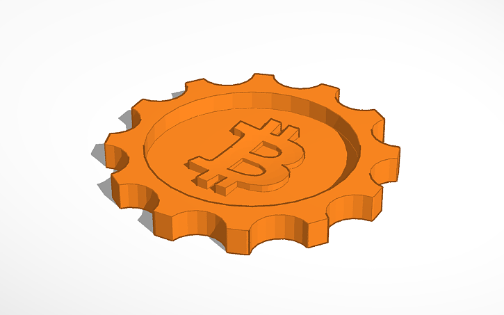3D design Maker Coin - Tinkercad