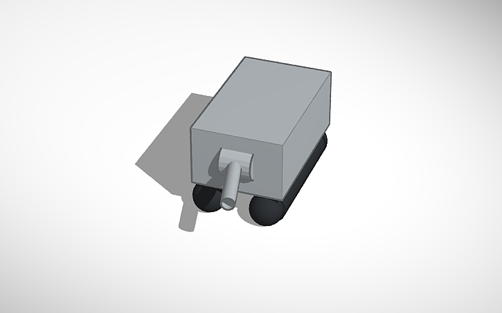 3D design very simple tank design | Tinkercad