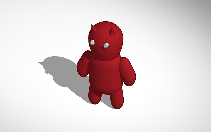 3D design Marvel Daredevil - Tinkercad