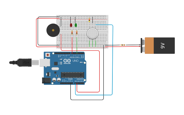 Circuit design EEE PROJECT [GROUP 13_SIMULATION] - Tinkercad