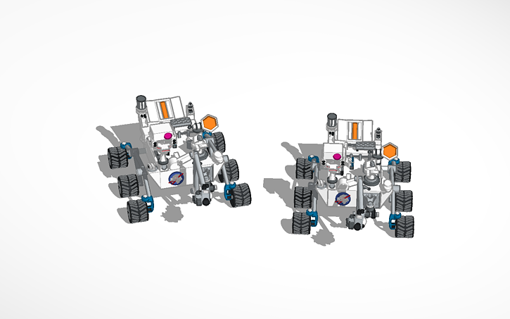 3D design NASA ROVERS - Tinkercad